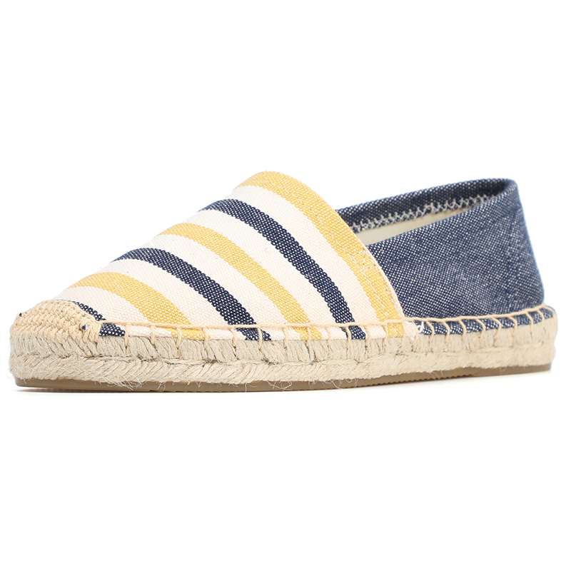 Espadrille Slip On - Zapatillas Mujer Sapatos Espadrilles Canvas Flats