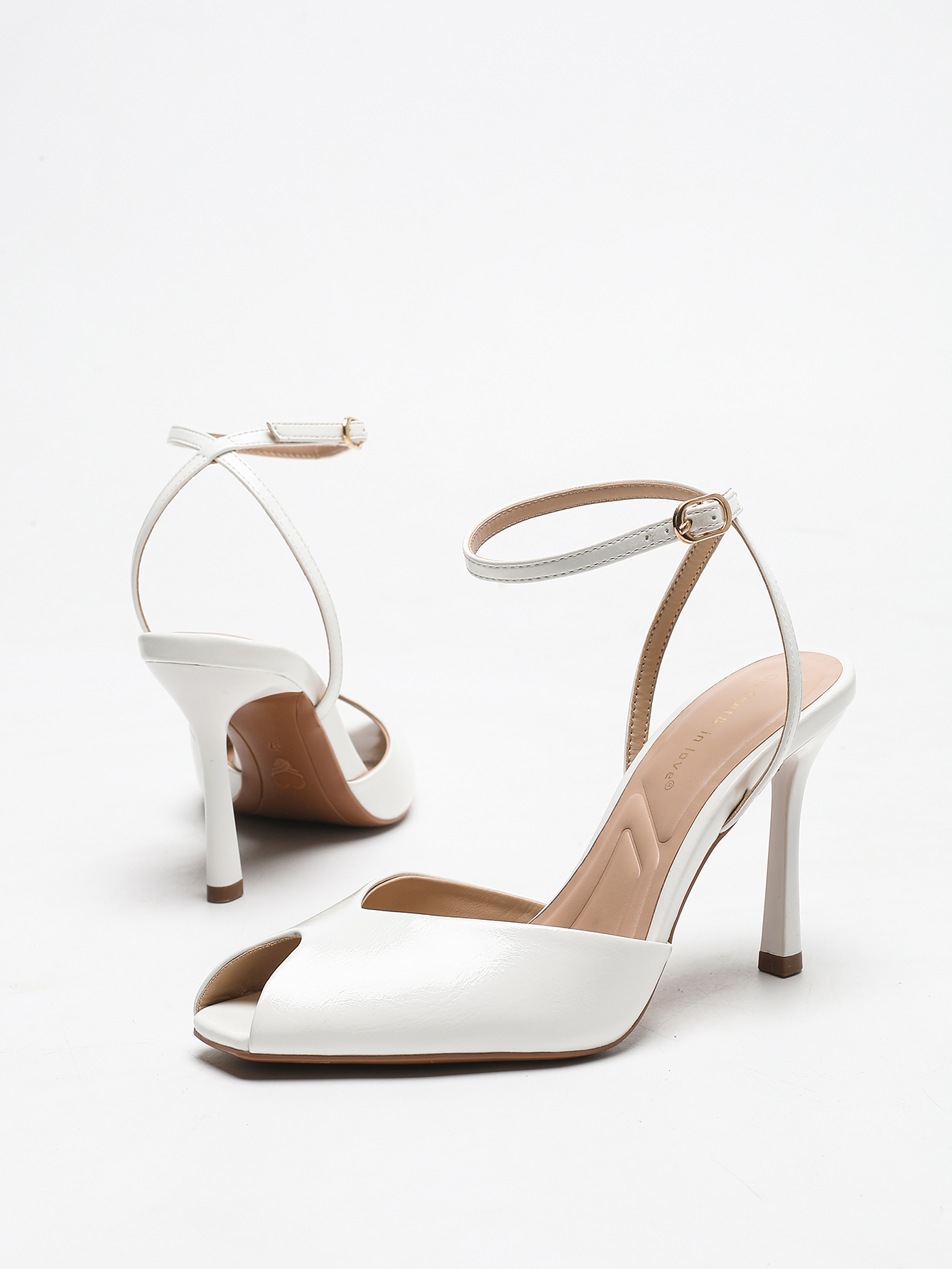 Chic Square-Toe Leather Peep-T - Casual Sandal Leather review and price
