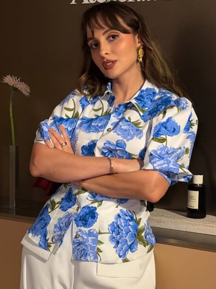 HH Women's Summer Fashion Lape - Resort Shirt Floral review and price