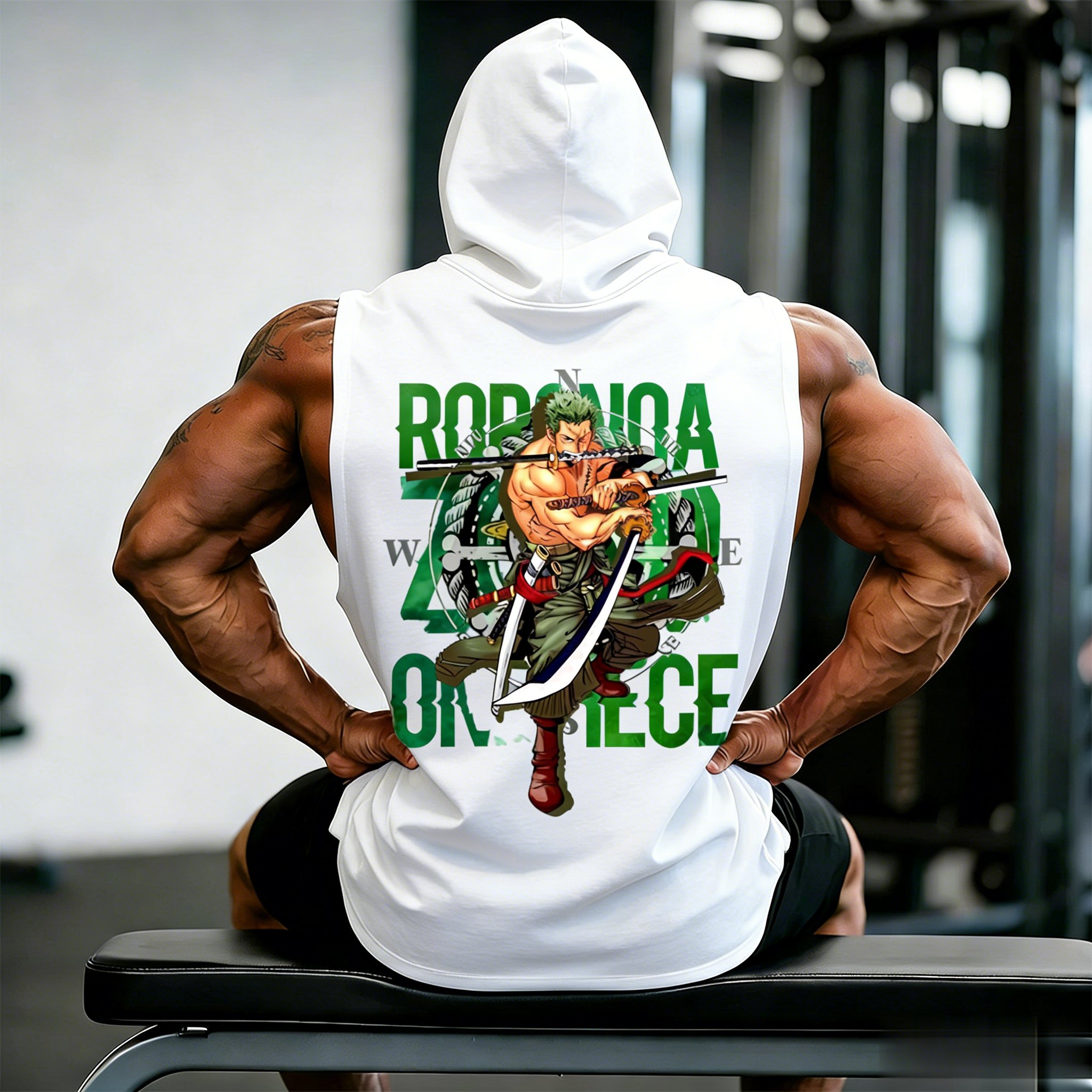 One Piece Zoro Roronoa Anime W - Tank Top Muscle review and price