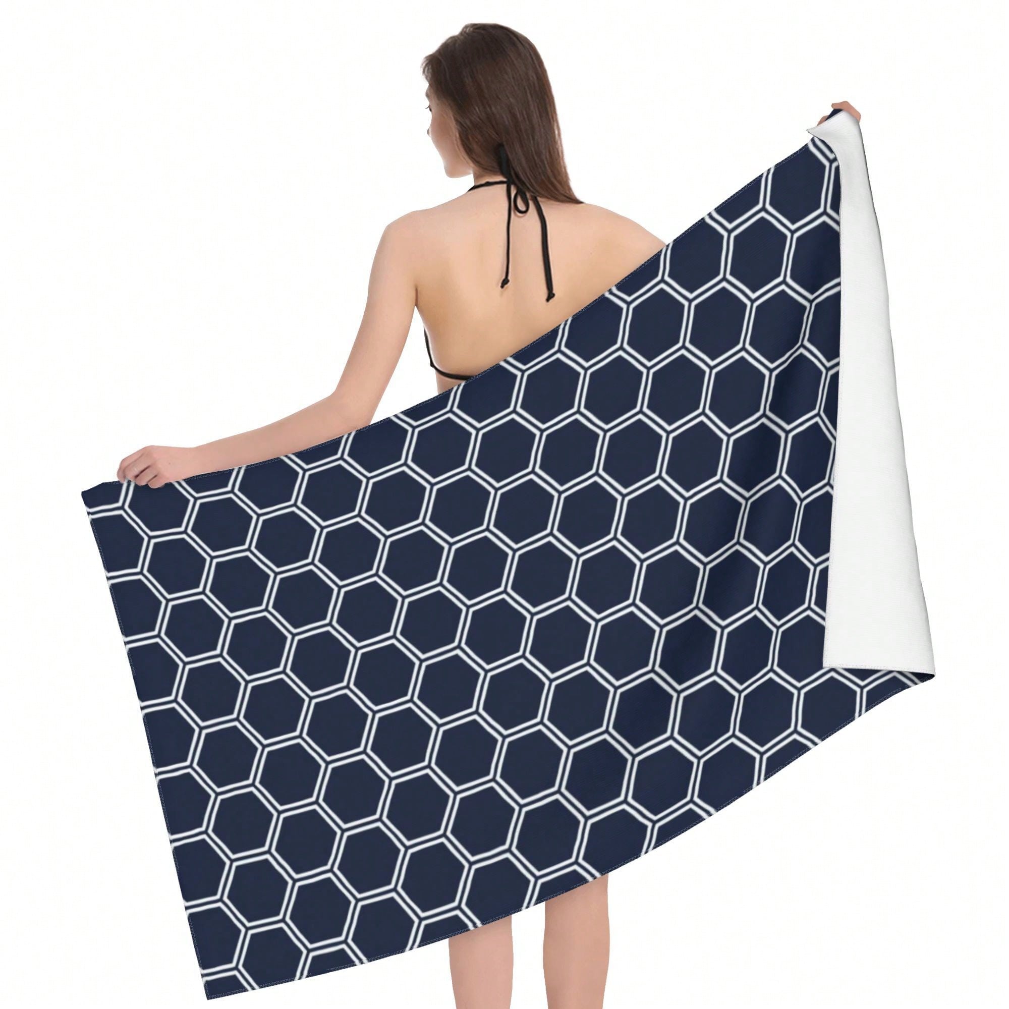 Geometric Pattern Cla1ssic StY - Beach Towel Large review and price