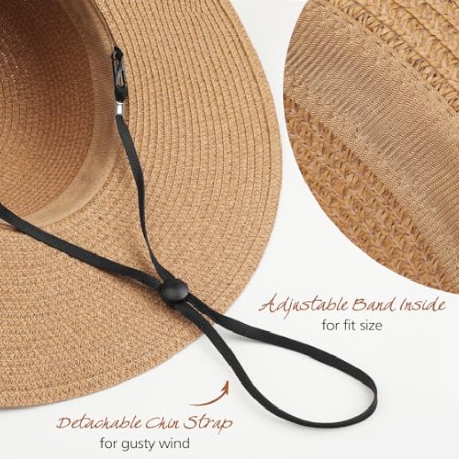 Trifabricy Beach Sun Straw Hat - Packable Hat Nylon review and price