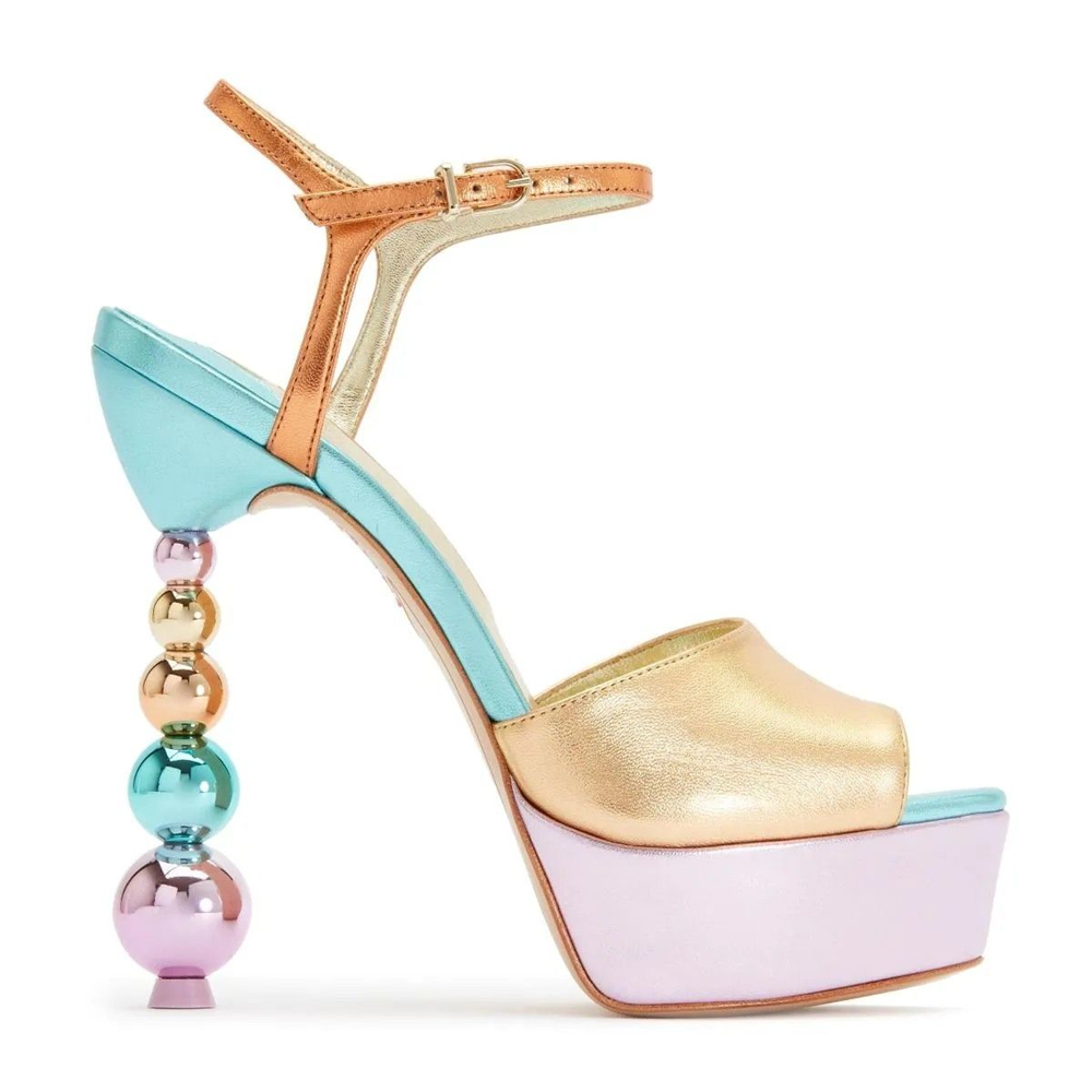 Sweet Pastel Leather Platform  - Casual Sandal Leather review and price