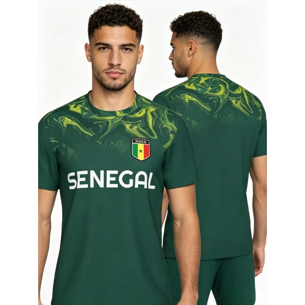2026 New Summer Senegal Flag G - Tee Graphic Print review and price