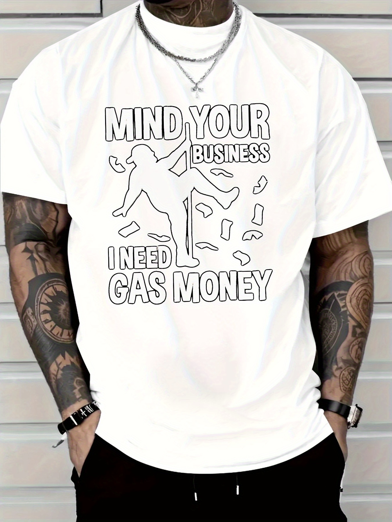 Pure Cotton Men'S T-Shirt with - Tee Graphic Print review and price