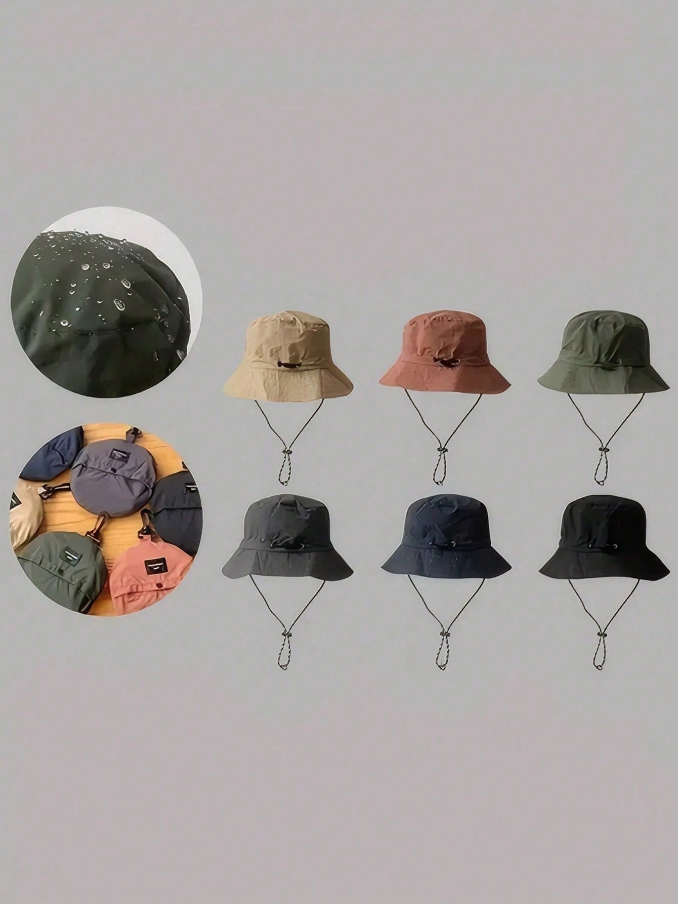 1 Pc Waterproof Bucket Hat, Fo - Packable Hat Nylon review and price
