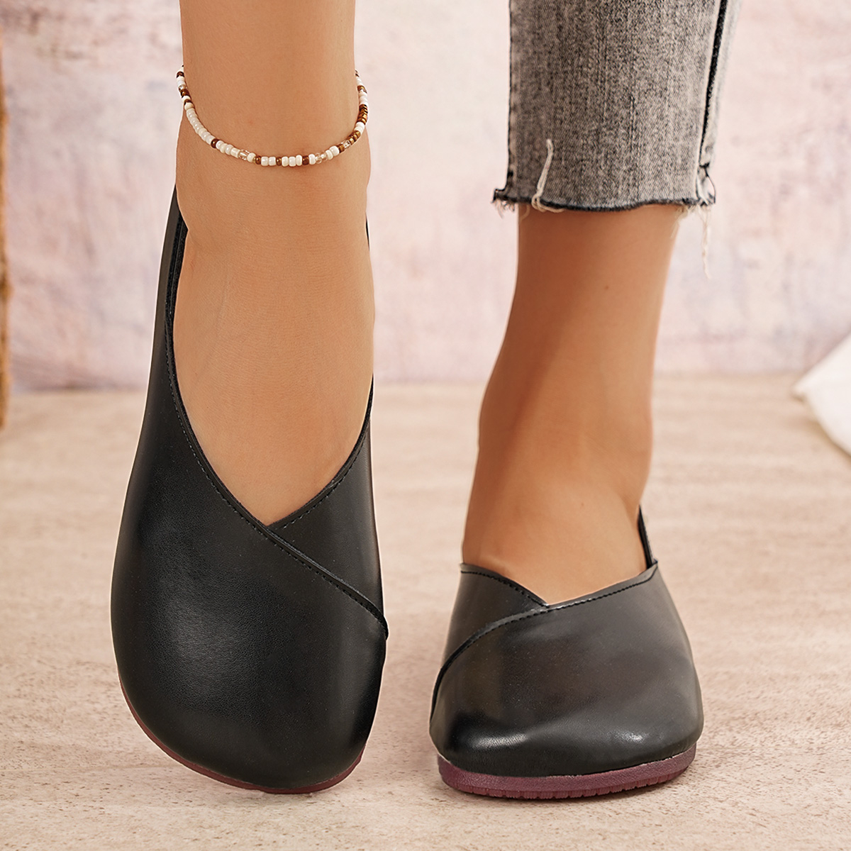 Spring and Autumn SolidColor S - Espadrille Slip On review and price