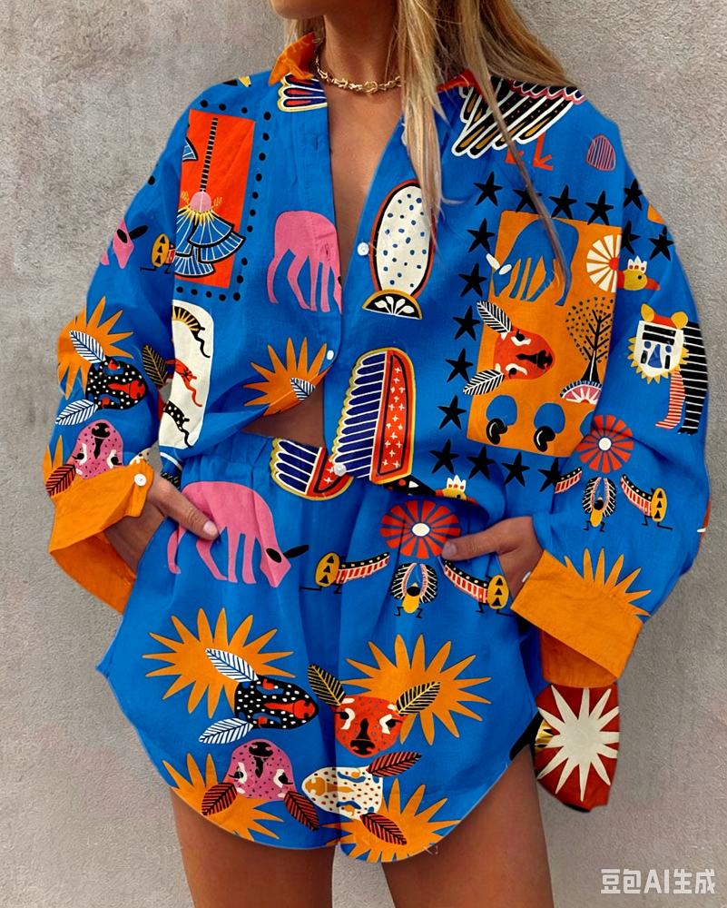 Hawaii Summer Fashion Long Sle - Resort Shirt Floral review and price