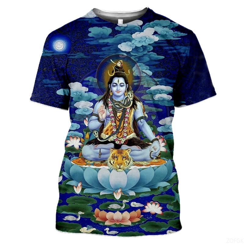 Summer Fashion Indian Deities  - Tee Graphic Print review and price