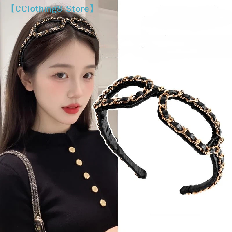 Vintage Chain Leather Headband - Sunglass Retainer Cord review and price