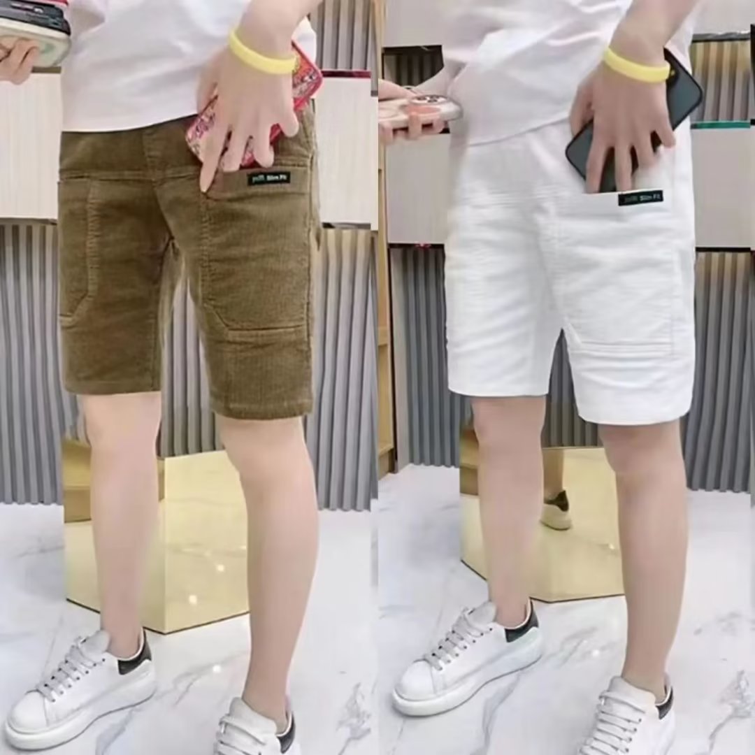 Slim Fit Summer Thin Corduroy  - Shorts Chino Slim review and price