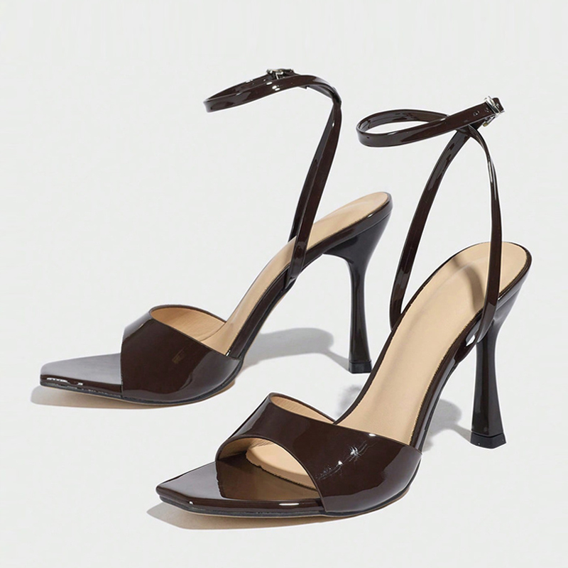 Liyke New Fashion Square Open  - Casual Sandal Leather review and price