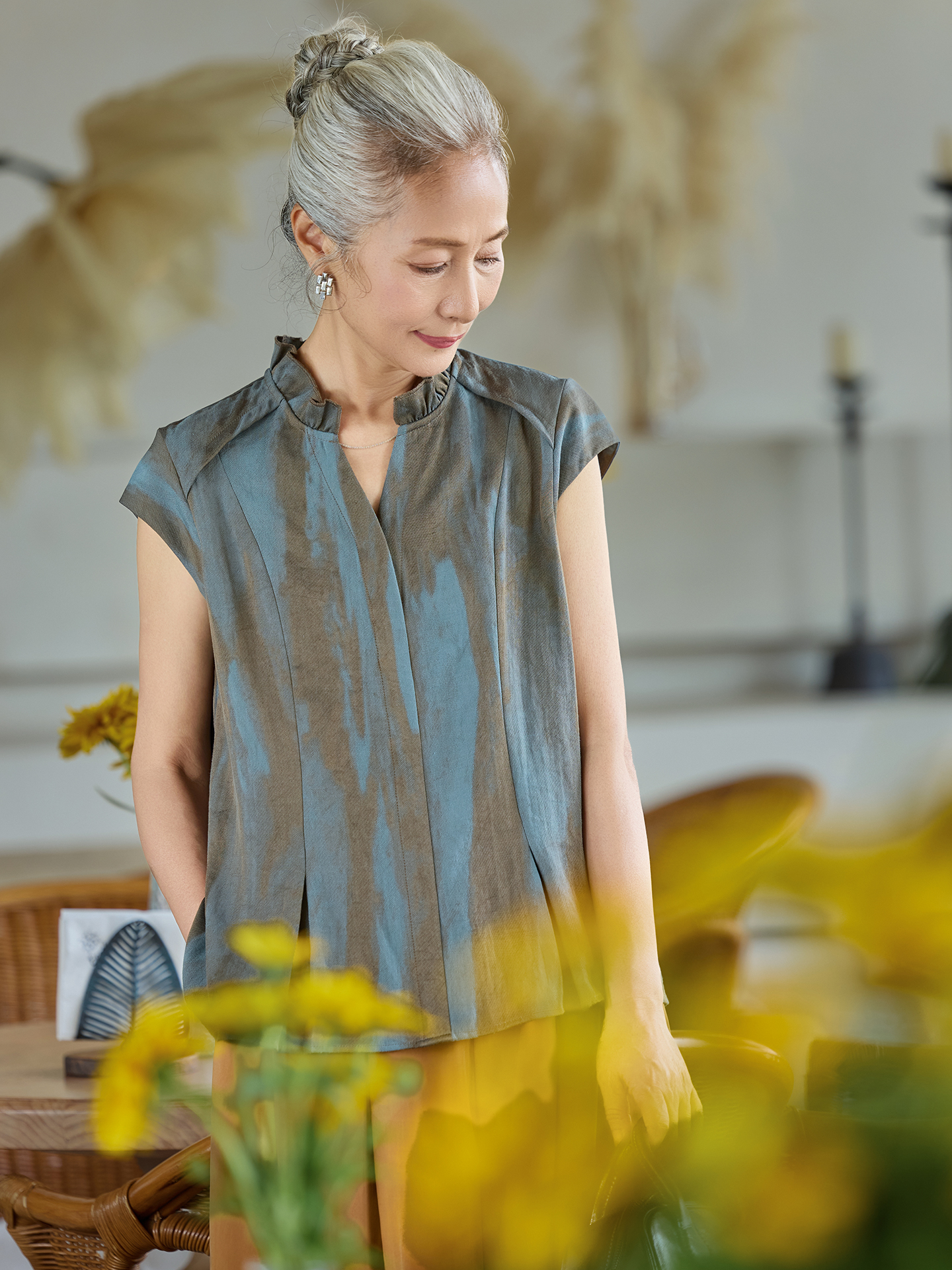 Muzhi Linen Regenerated Fiber  - Linen Shirt Breathable review and price