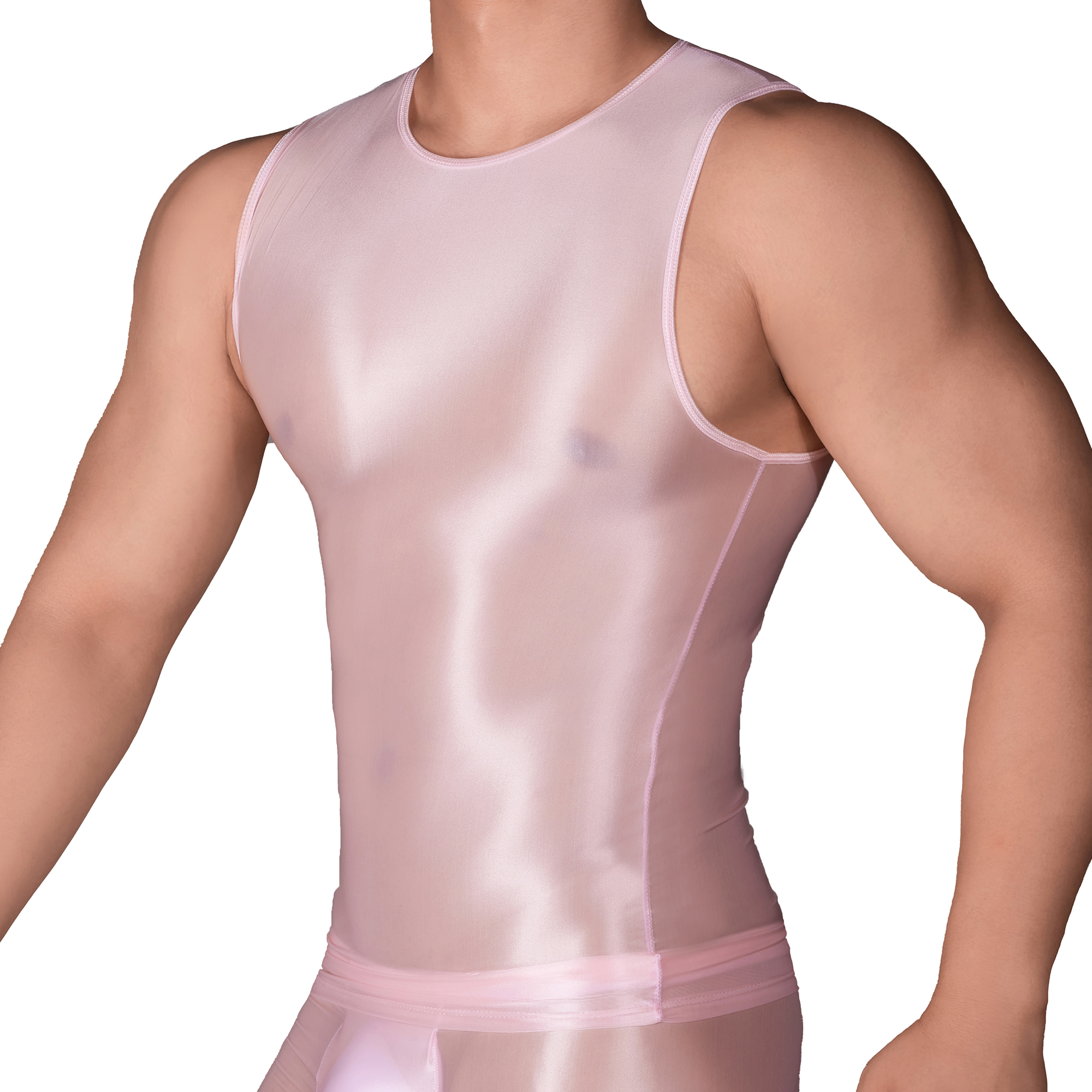 Solid Color Men's Slim Smooth  - Tank Top Muscle review and price