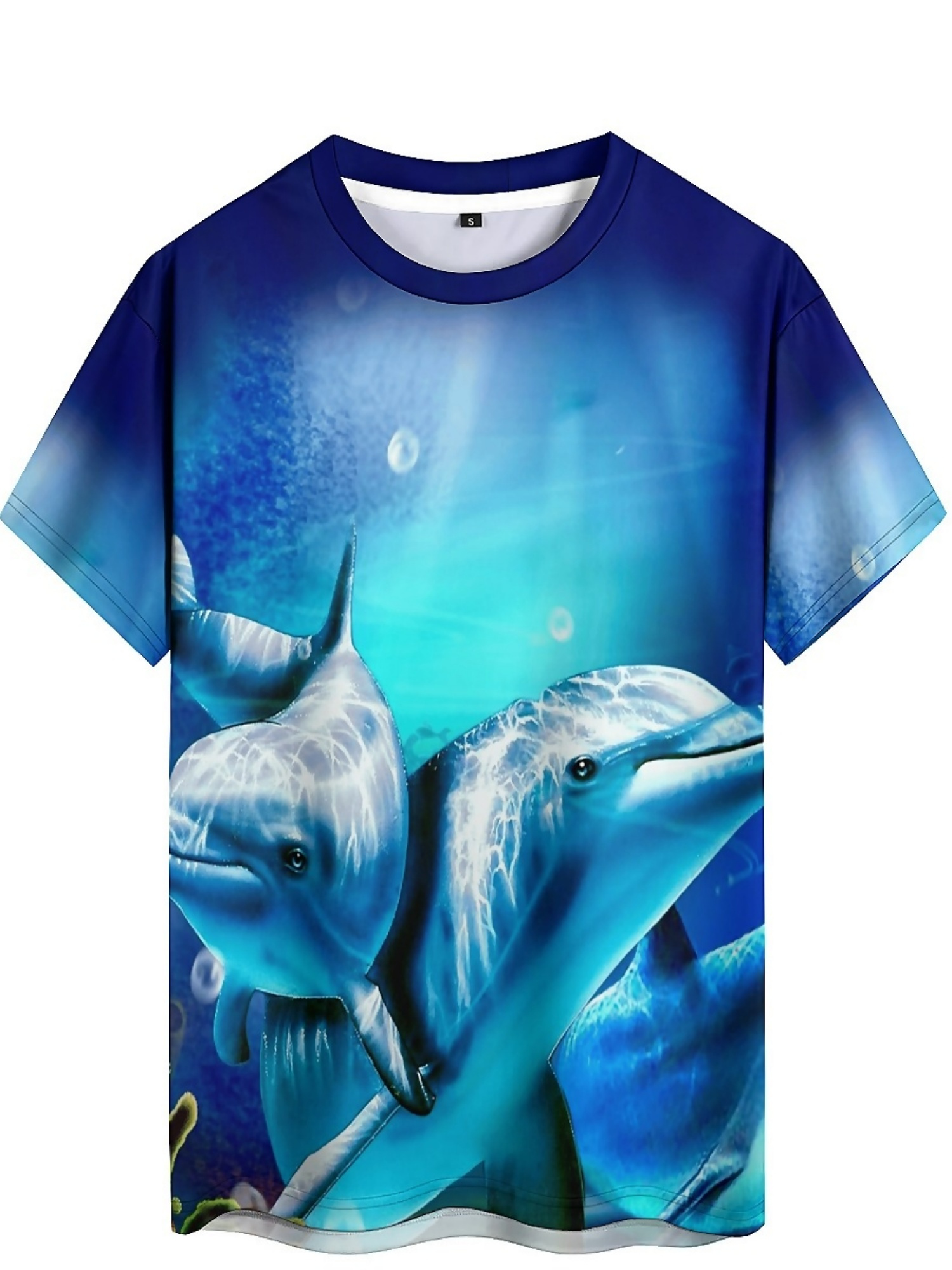 Men'S Ocean Animal Dolphin Pri - Tee Graphic Print review and price