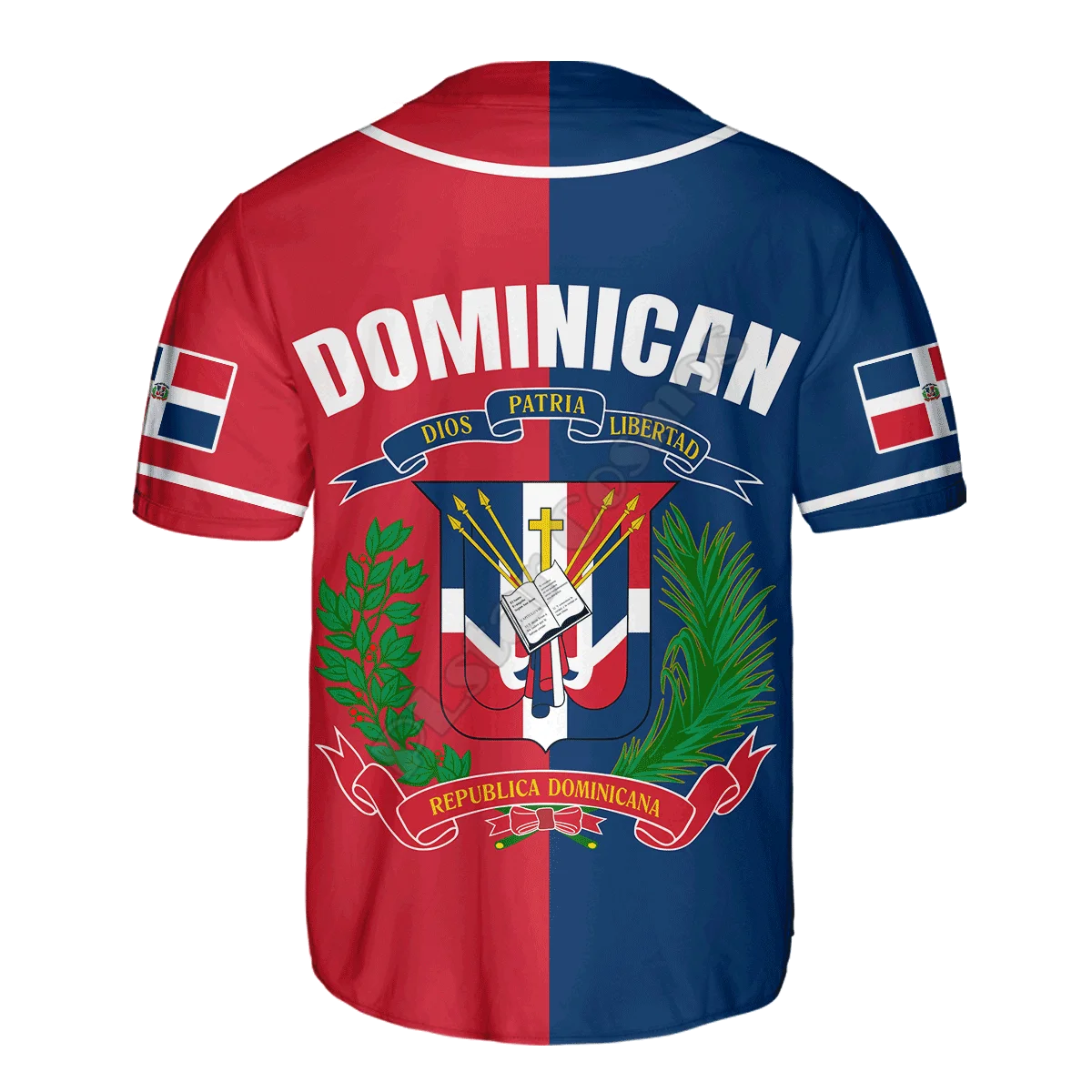 Dominican Half & Half Customiz - Shirt Camp Collar review and price