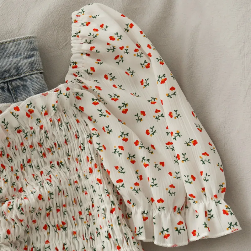 Blouses Shirts Women Floral Dr - Short Linen Drawstring review and price