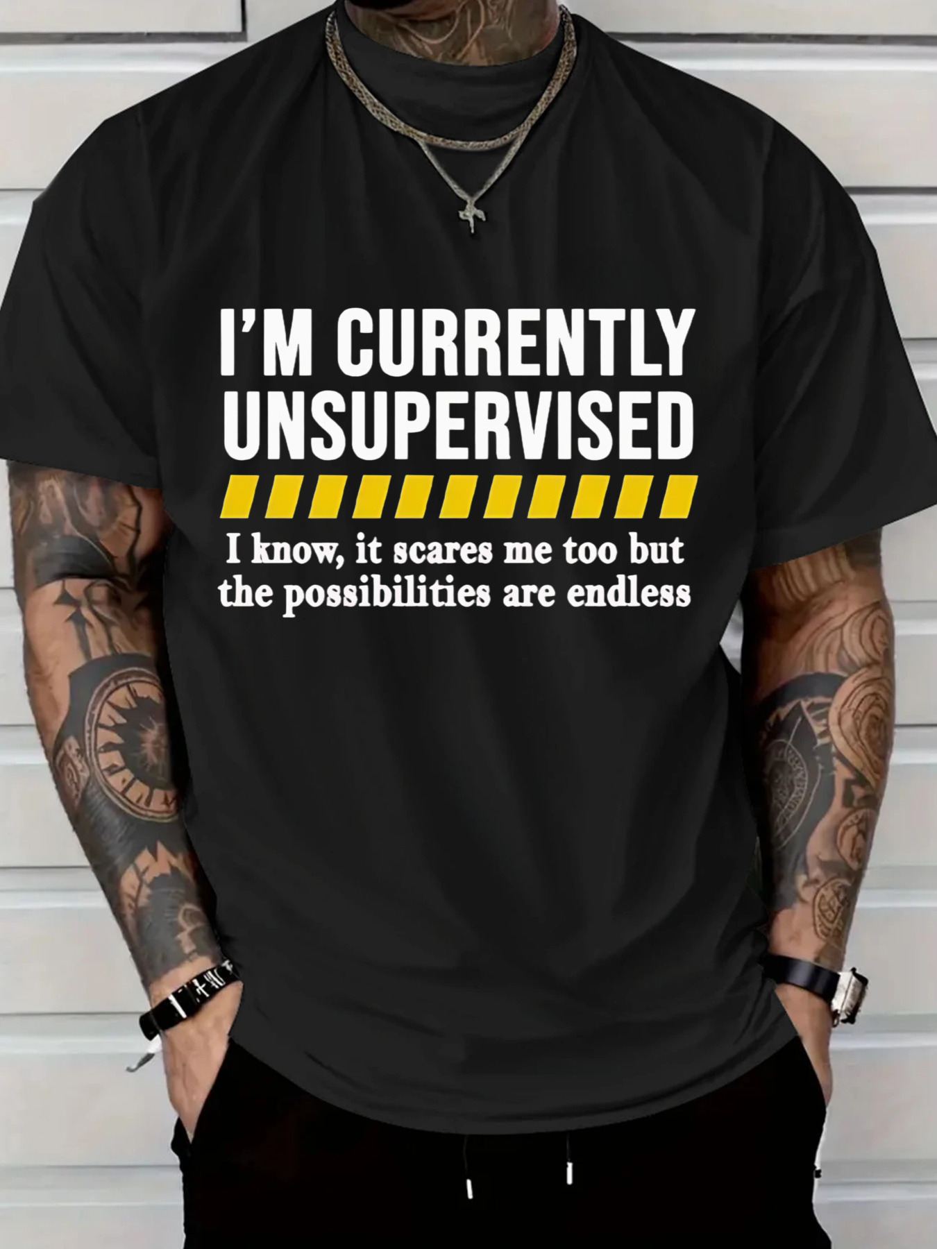 New Men's Casual Cotton T-Shir - Tee Graphic Print review and price
