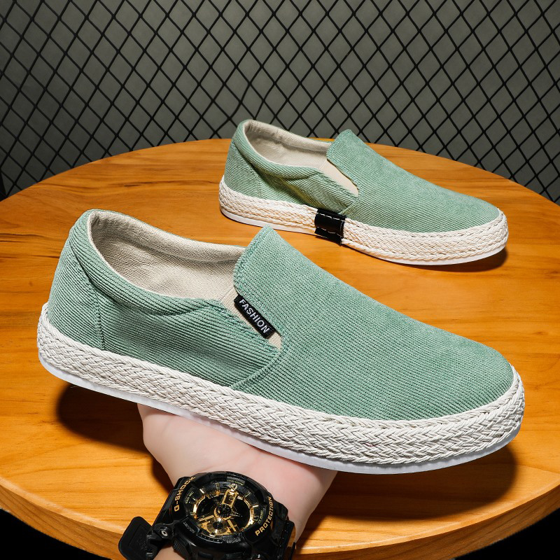 Men Corduroy Slip On Espadrill - Espadrille Slip On review and price