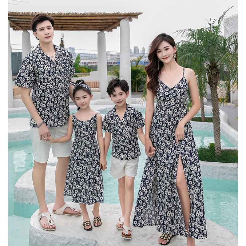Family Matching Outfit Floral  - Resort Shirt Floral review and price