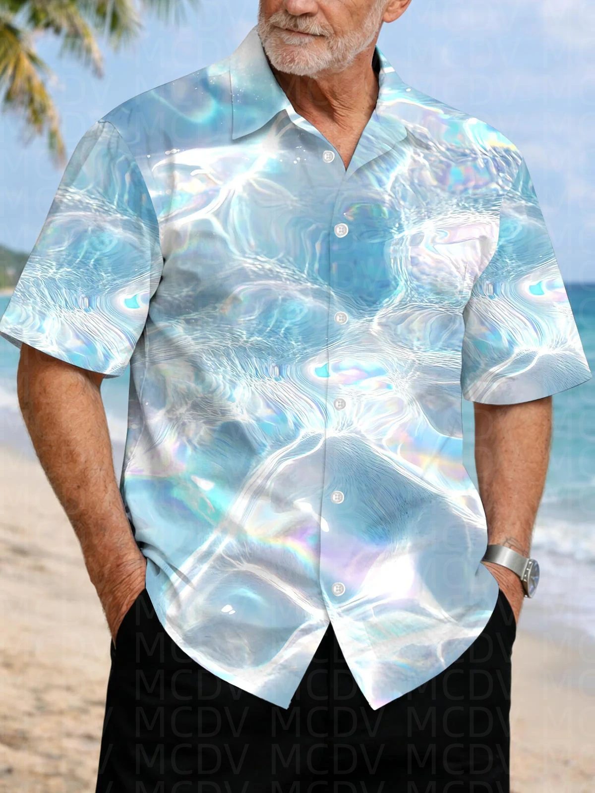 Horse Pattern Men's Hawaiian S - Shirt Camp Collar review and price