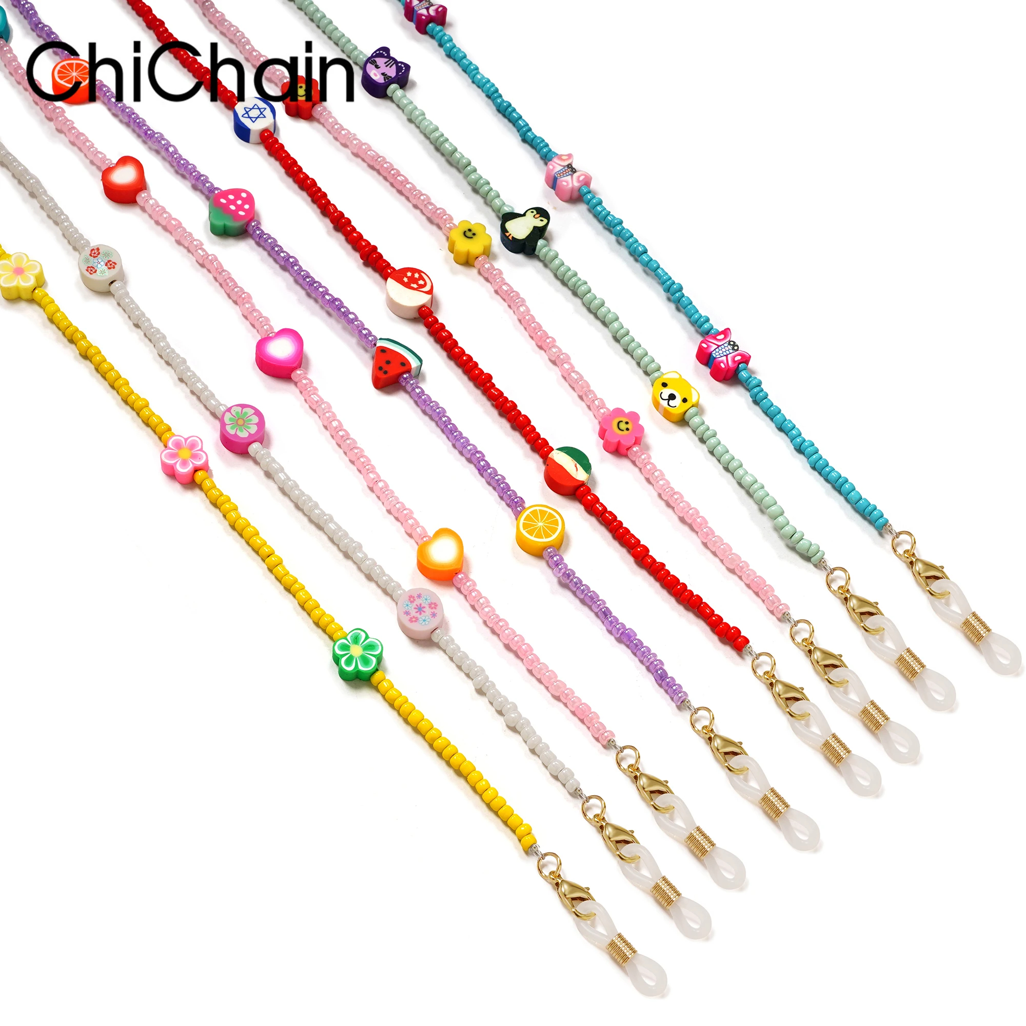 Cartoon cute Mask Strap Beaded - Sunglass Retainer Cord review and price