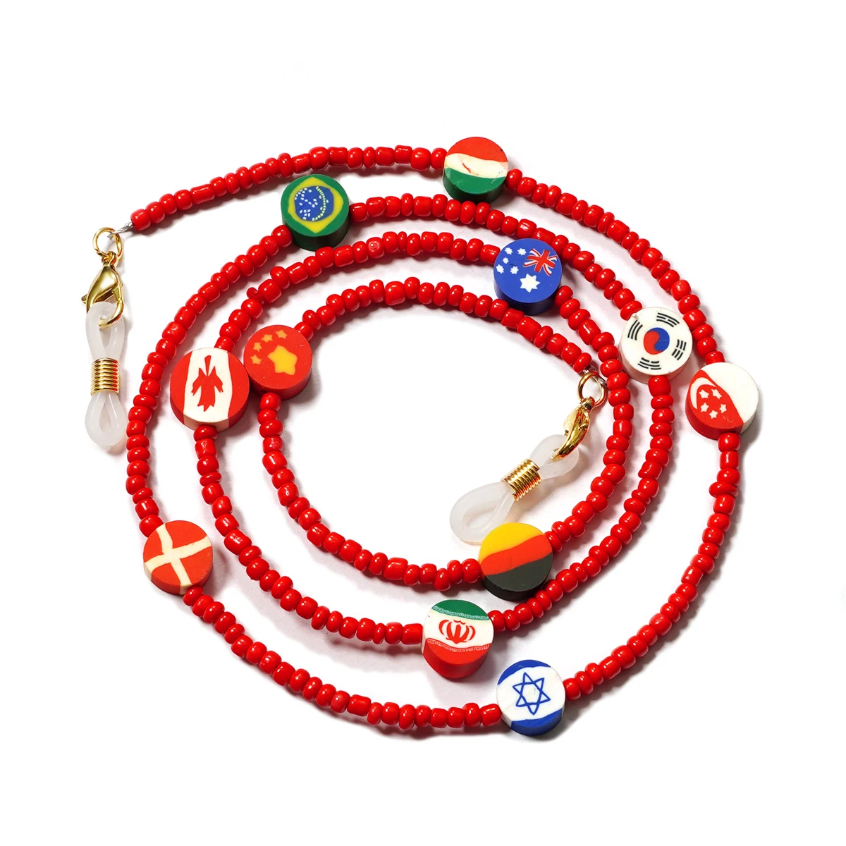 Cartoon cute Mask Strap Beaded - Sunglass Retainer Cord review and price