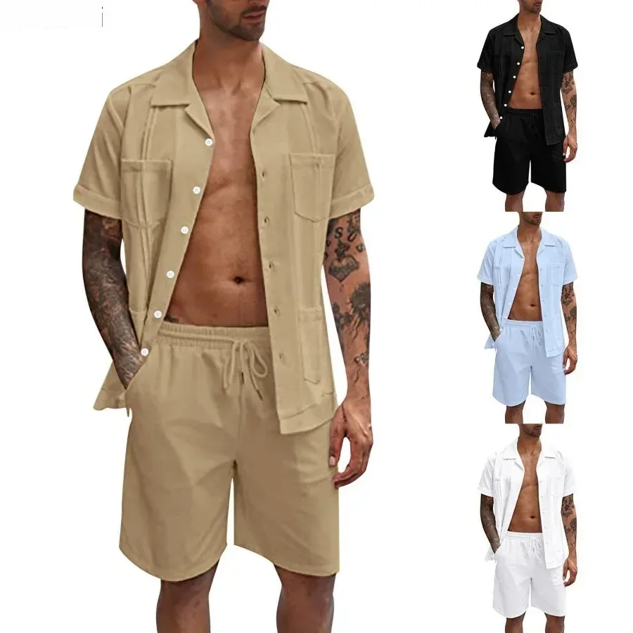 New Men's Summer Casual Sport  - Short Linen Drawstring review and price