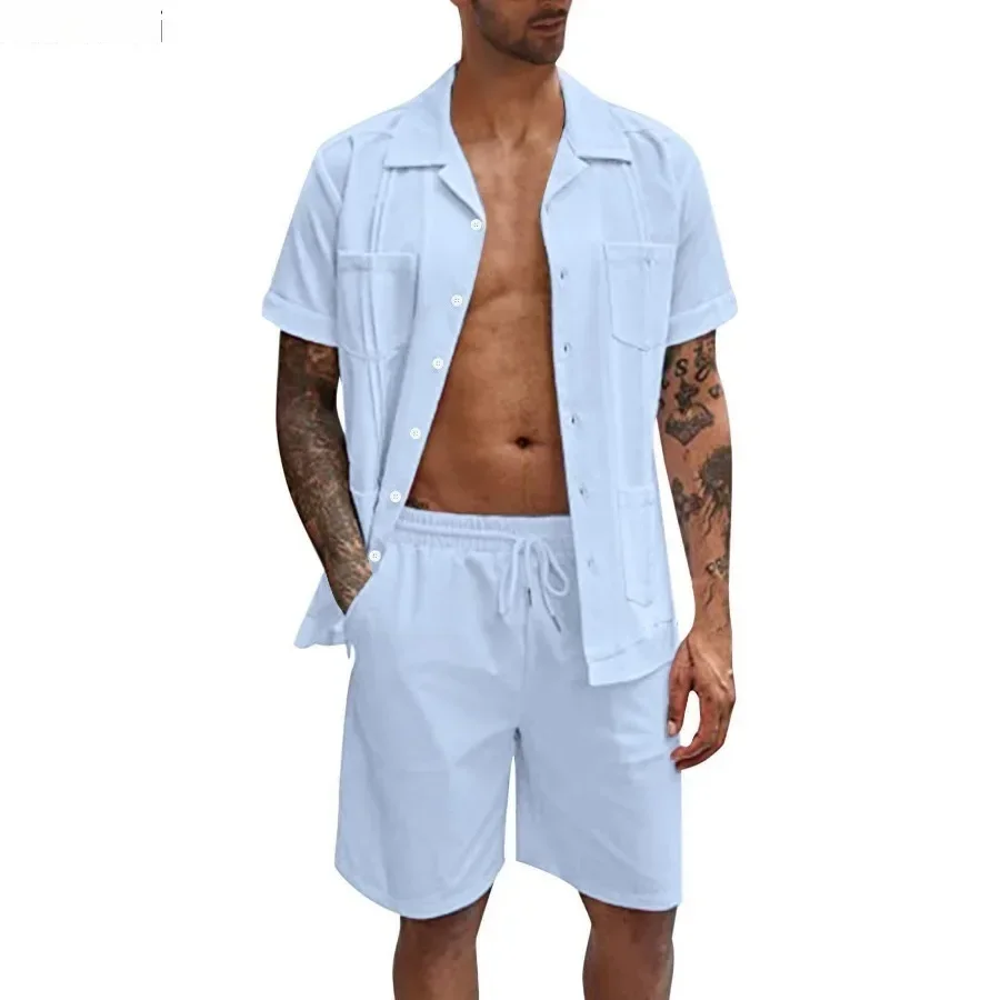 New Men's Summer Casual Sport  - Short Linen Drawstring review and price