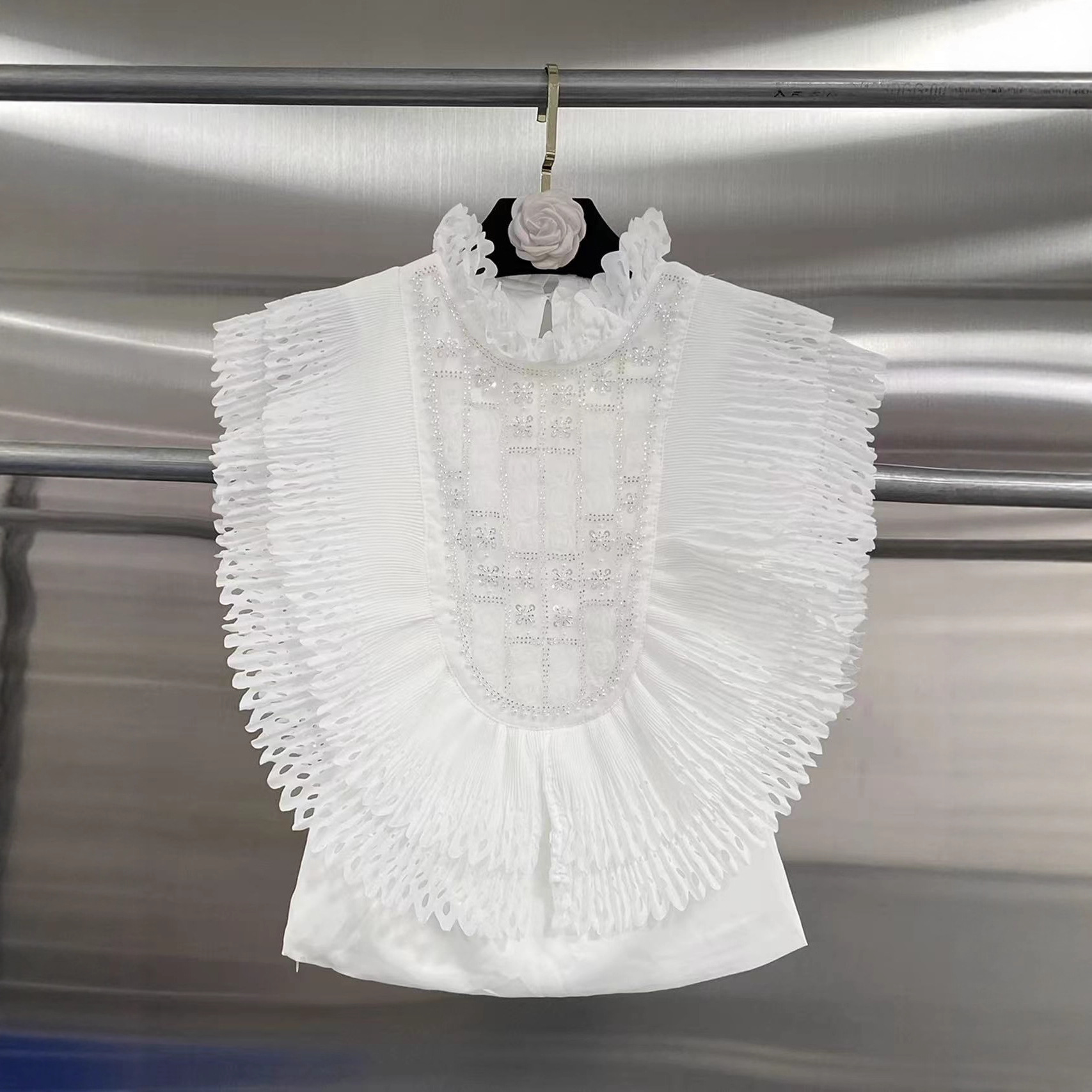Top Blouse Women Sleeveless Ru - Shirt Camp Collar review and price