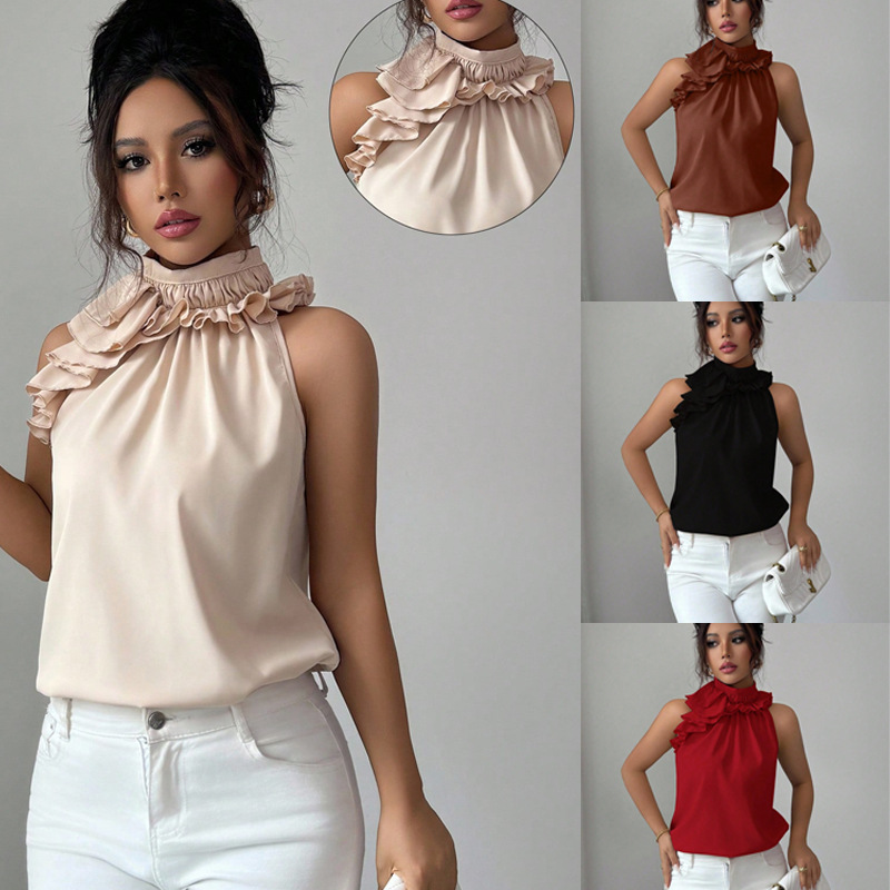 Summer New Women Blouses Fashi - Shirt Camp Collar review and price